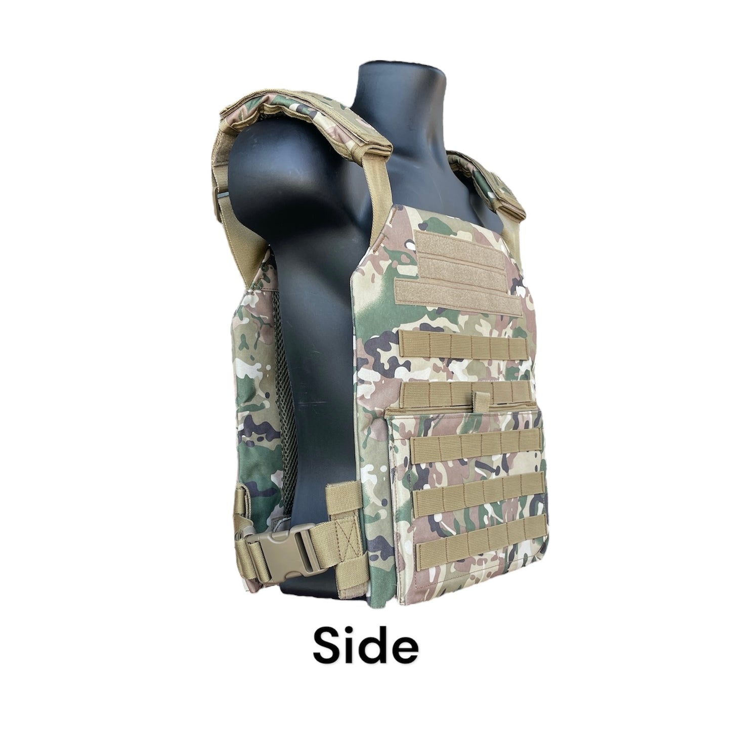 Extra Large 11"x14" Nylon Plate Carrier without Cummerbund