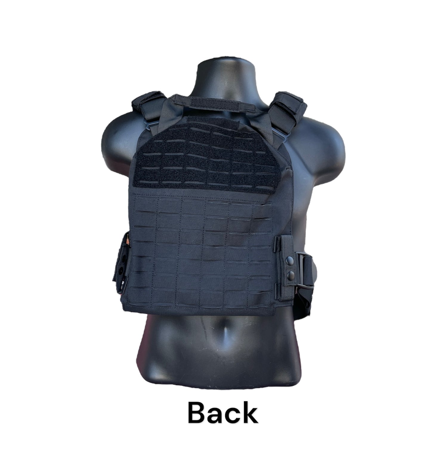 Extra Large 11"x14" Laser Cut Nylon Plate Carrier without Cummerbund