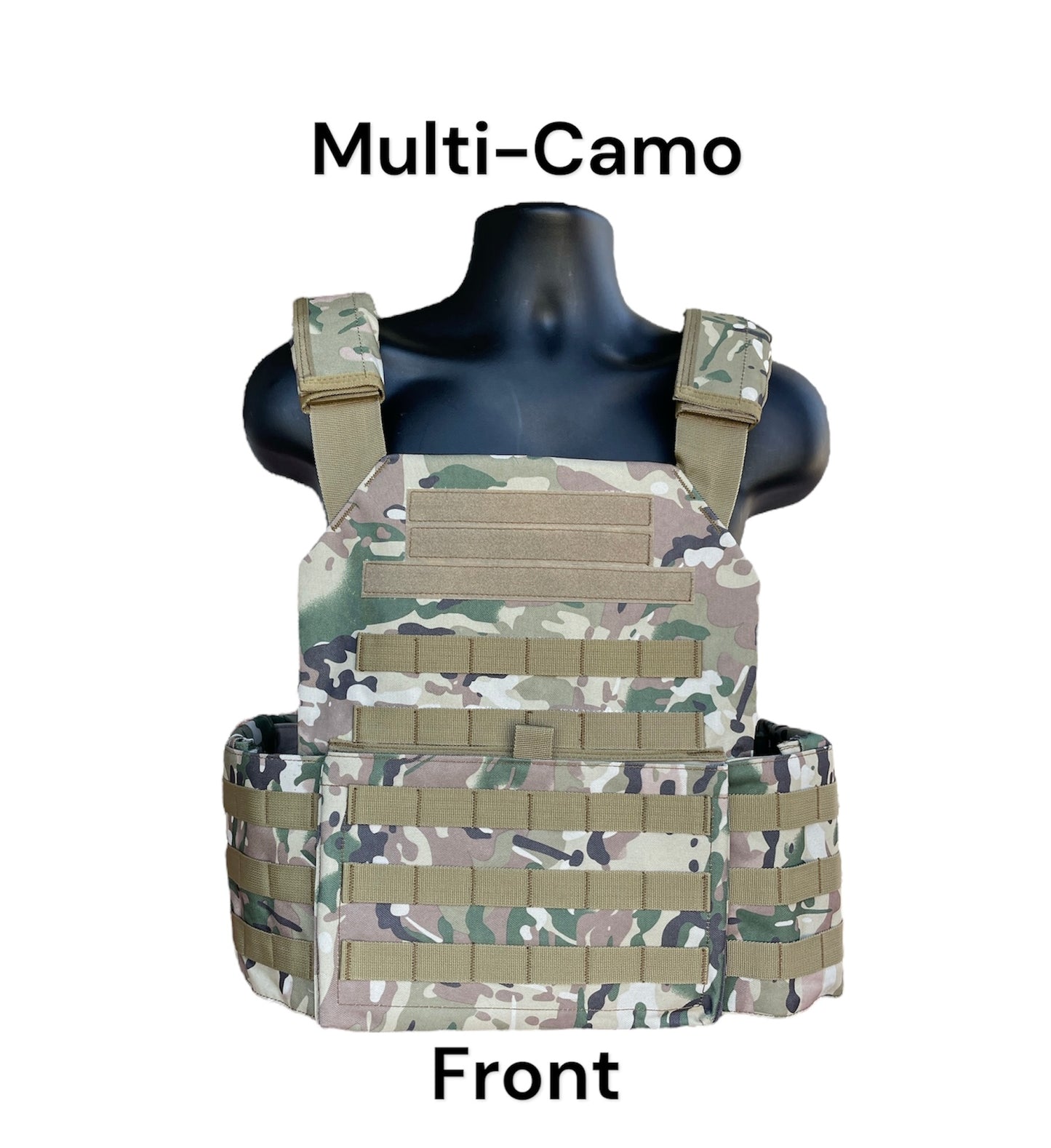 Extra Large 11"x14" Nylon Plate Carrier with Cummerbund