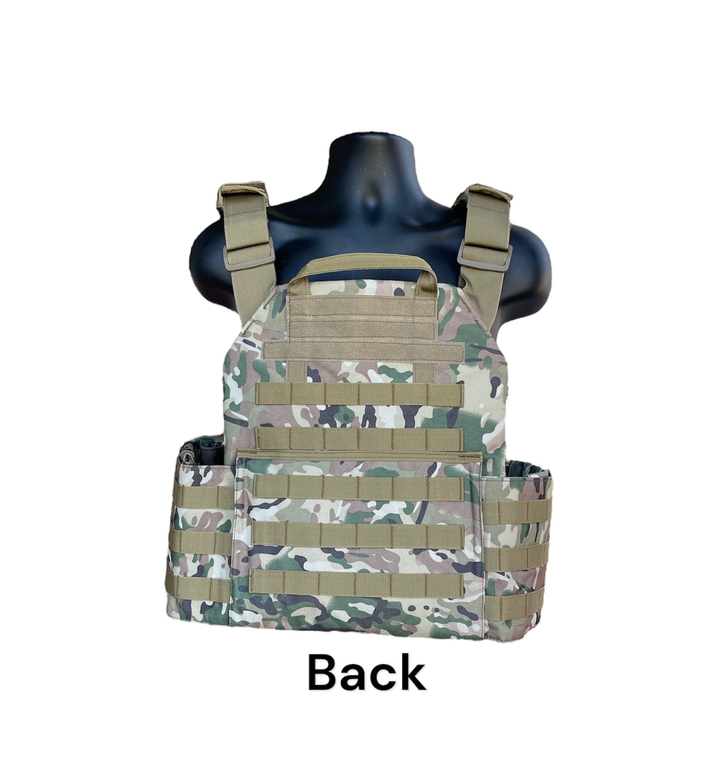 Extra Large 11"x14" Nylon Plate Carrier with Cummerbund