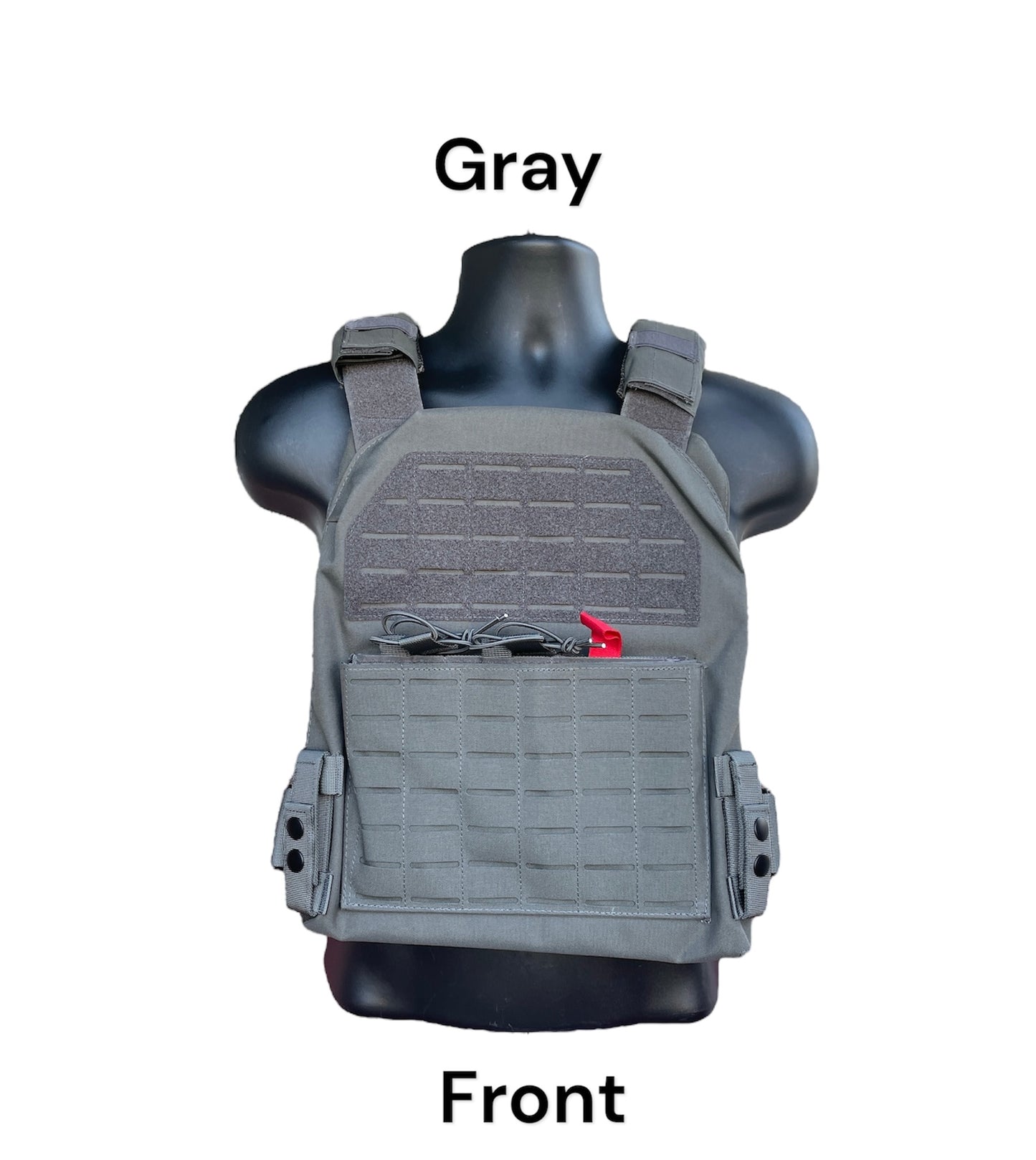Extra Large 11"x14" Laser Cut Nylon Plate Carrier without Cummerbund