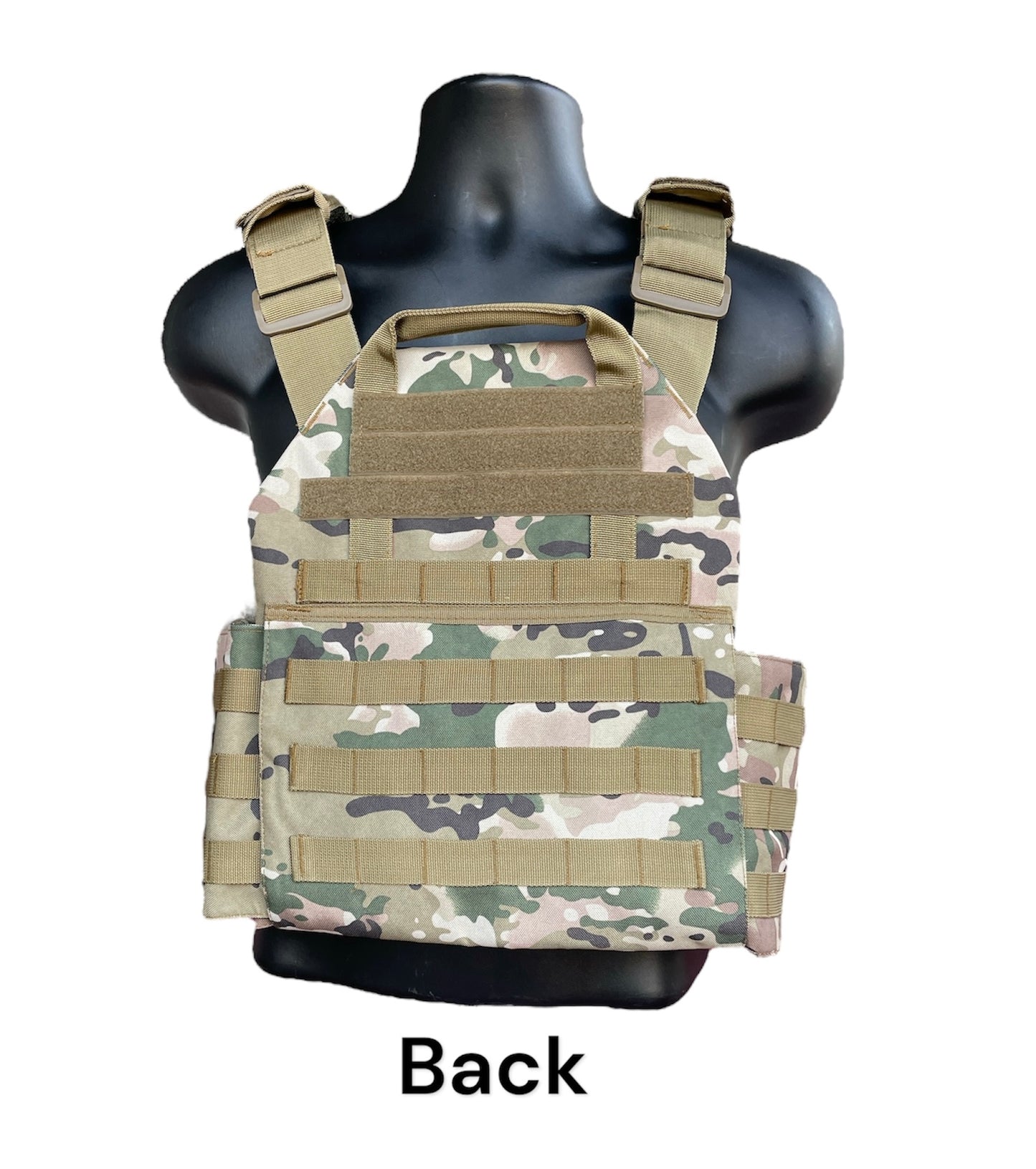 Large 10"x12" Nylon Plate Carrier with Cummerbund
