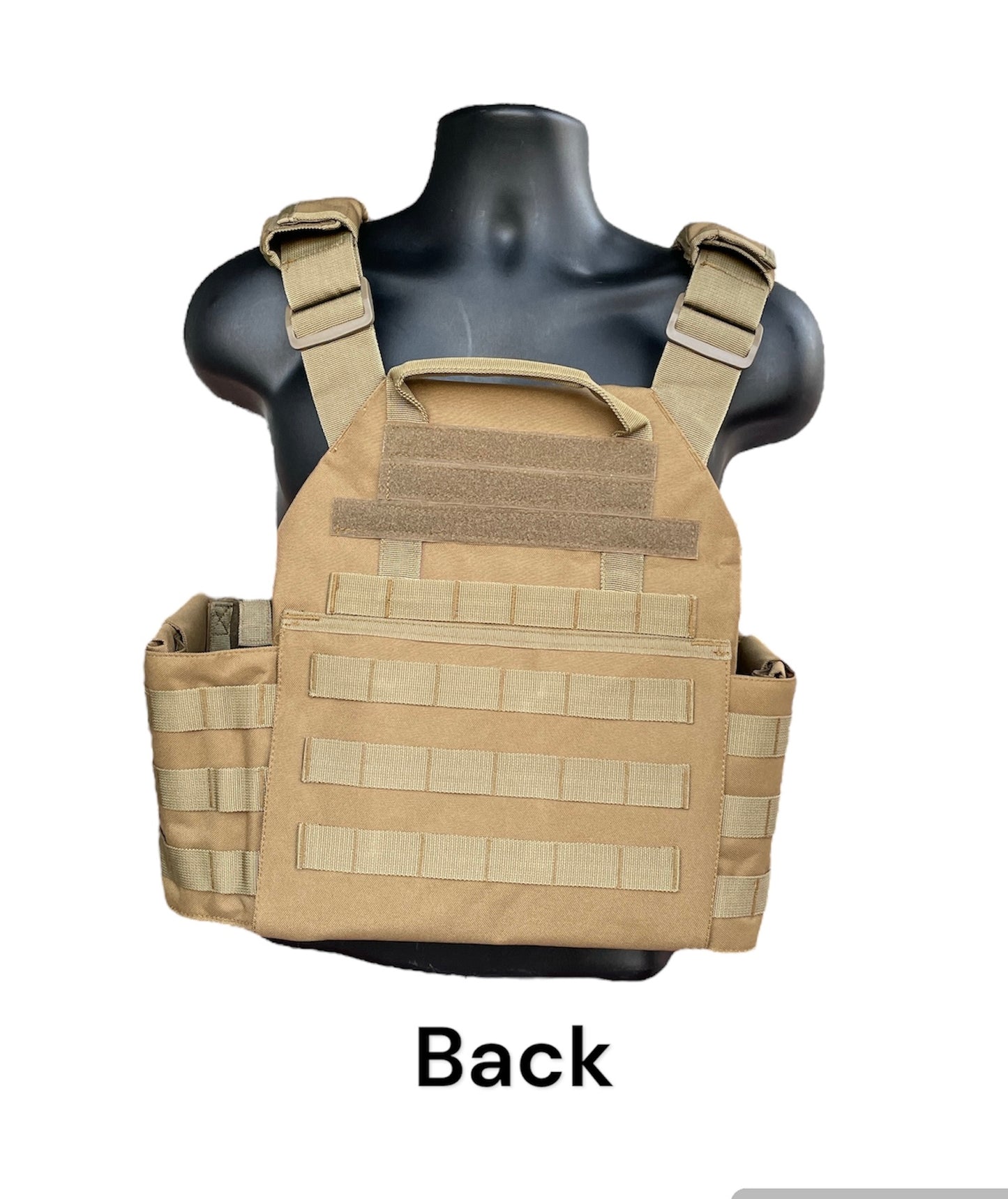 Large Nylon Plate Carrier with Cummerbund and Quick Release Kit