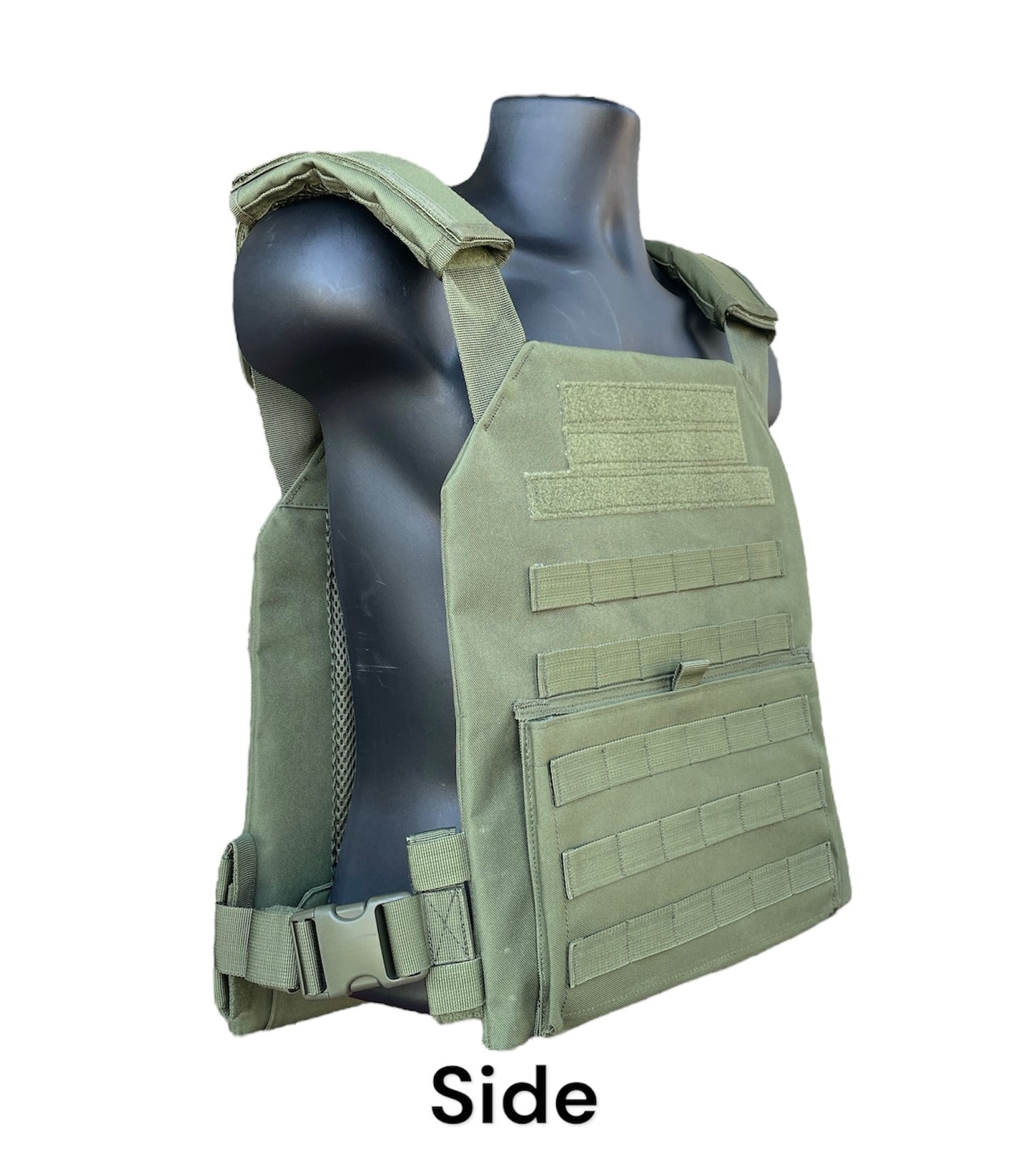 Extra Large 11"x14" Nylon Plate Carrier without Cummerbund
