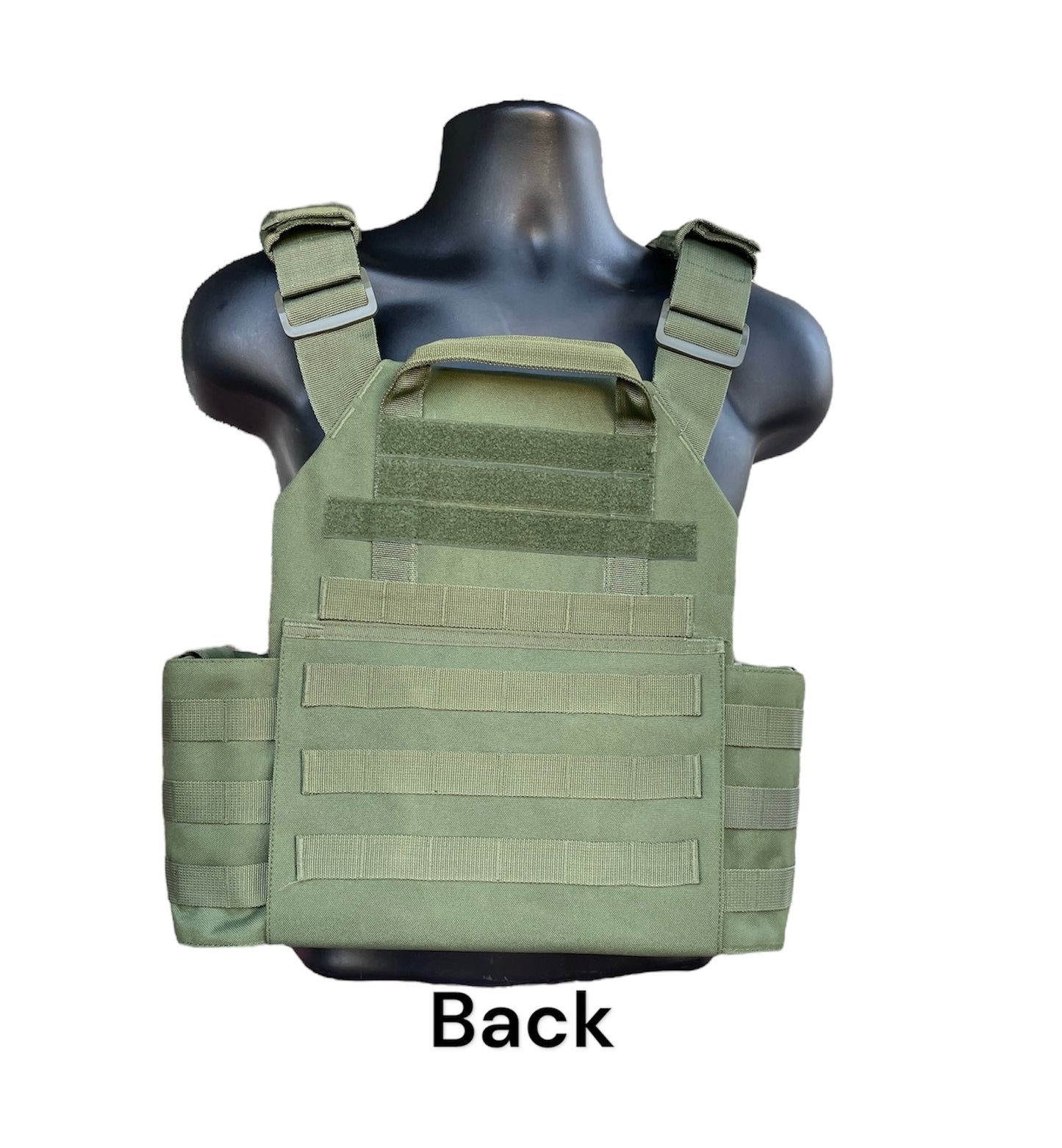 Large 10"x12" Nylon Plate Carrier with Cummerbund