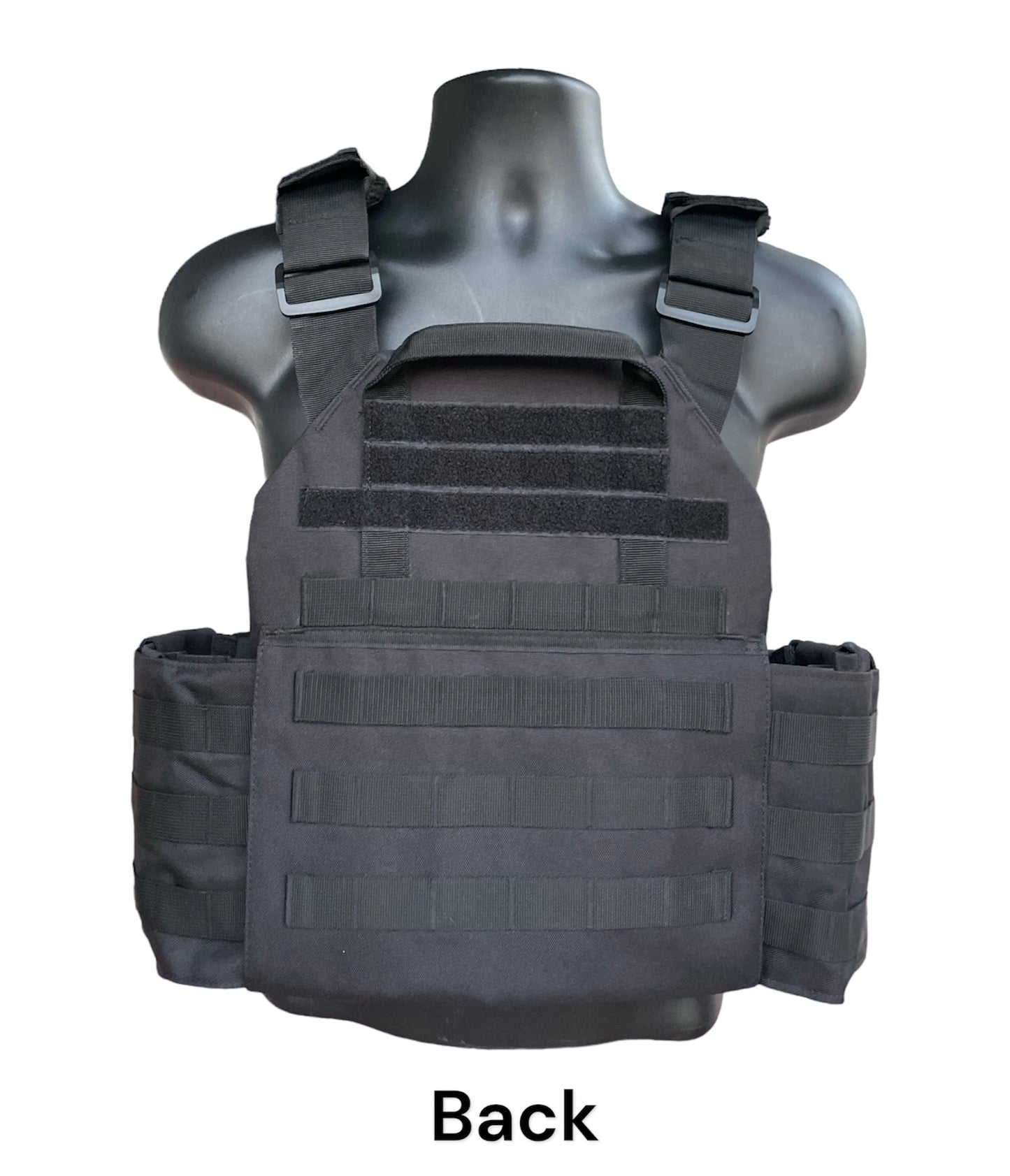Large Nylon Plate Carrier with Cummerbund and Quick Release Kit