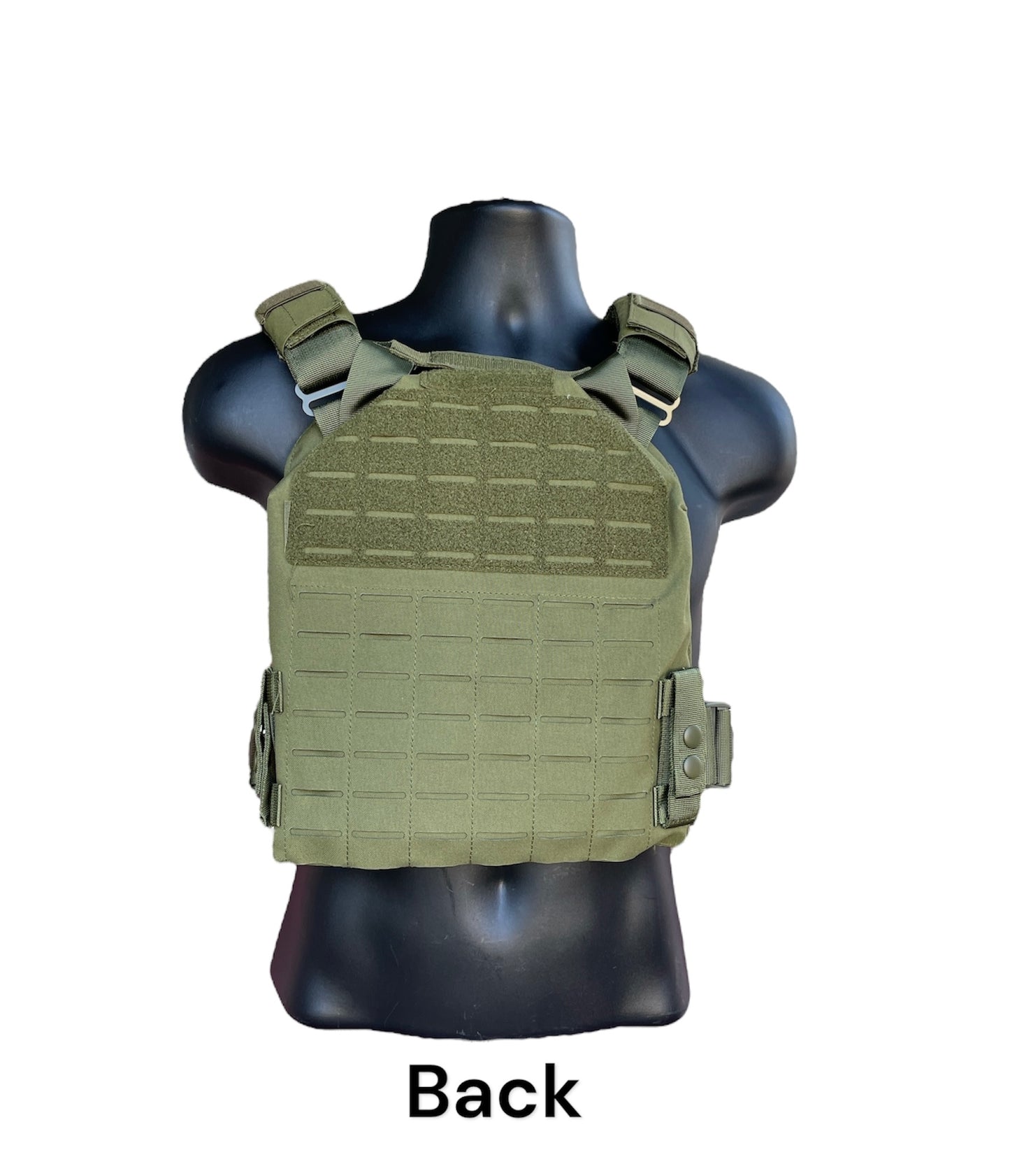 Extra Large 11"x14" Laser Cut Nylon Plate Carrier without Cummerbund