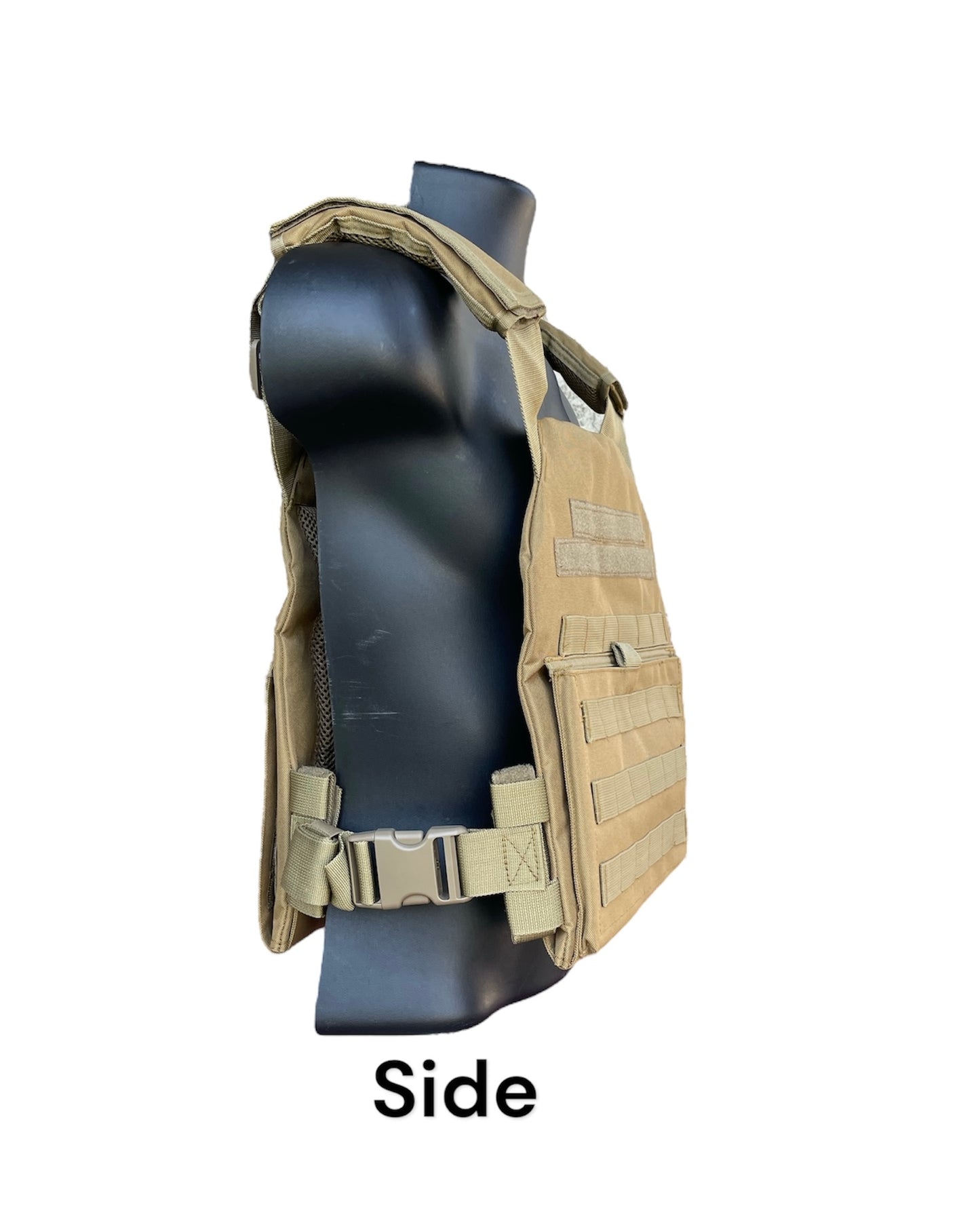 Extra Large 11"x14" Nylon Plate Carrier without Cummerbund