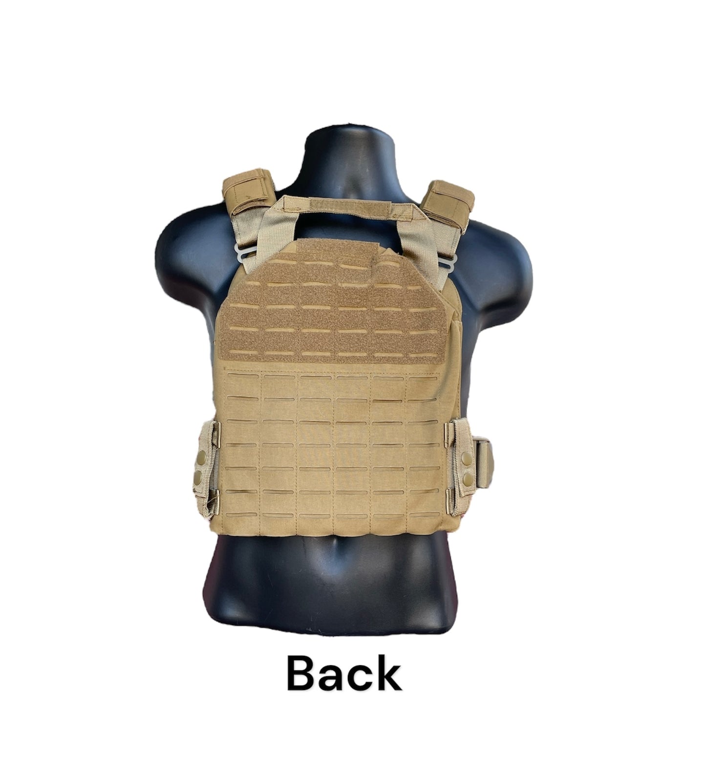 Extra Large 11"x14" Laser Cut Nylon Plate Carrier without Cummerbund