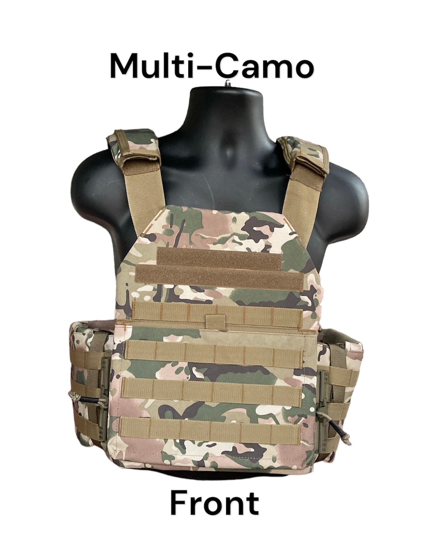 Large Nylon Plate Carrier with Cummerbund and Quick Release Kit