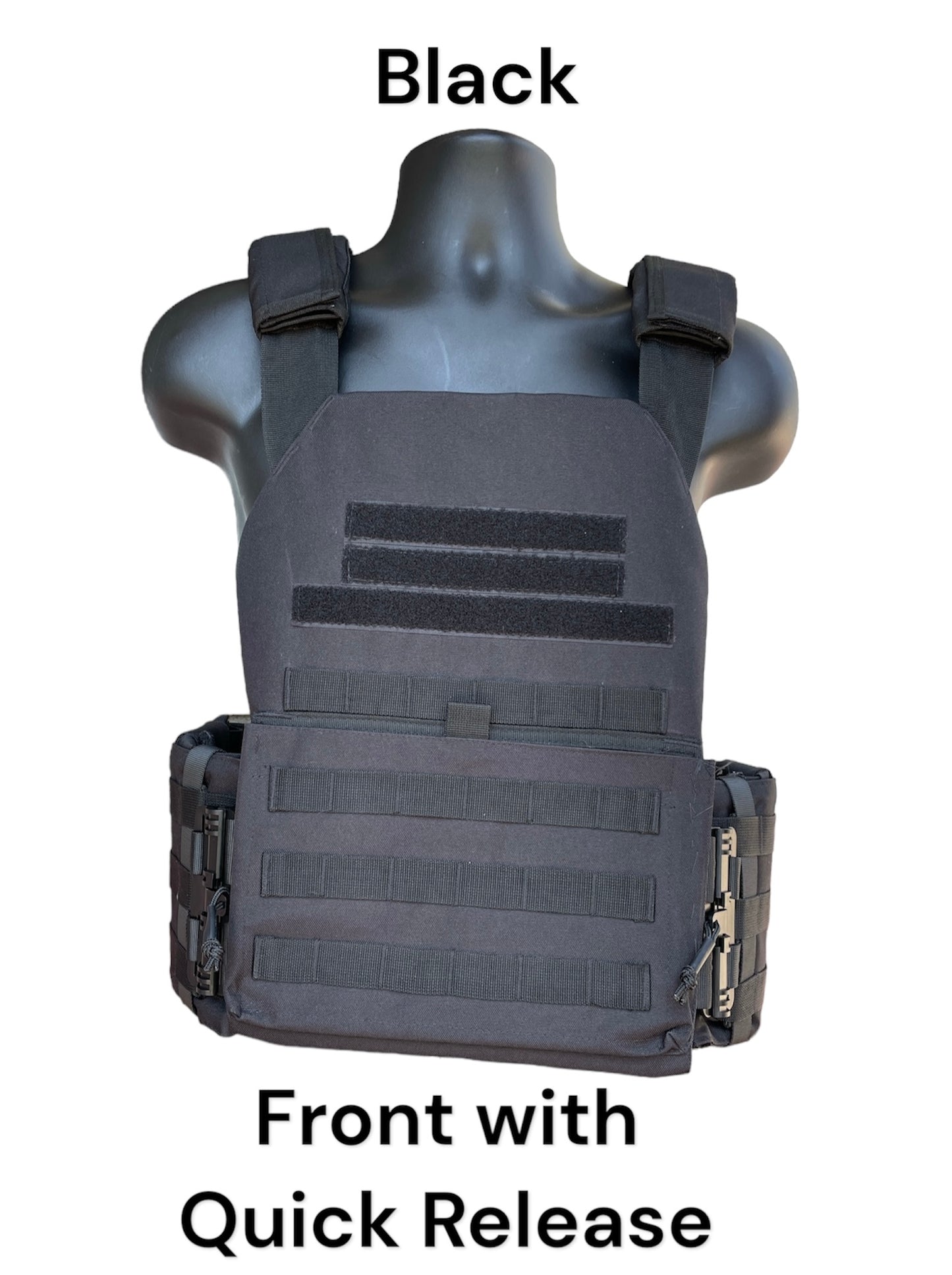 Extra Large 11"x14" Nylon Plate Carrier with Cummerbund and Quick Release Kit