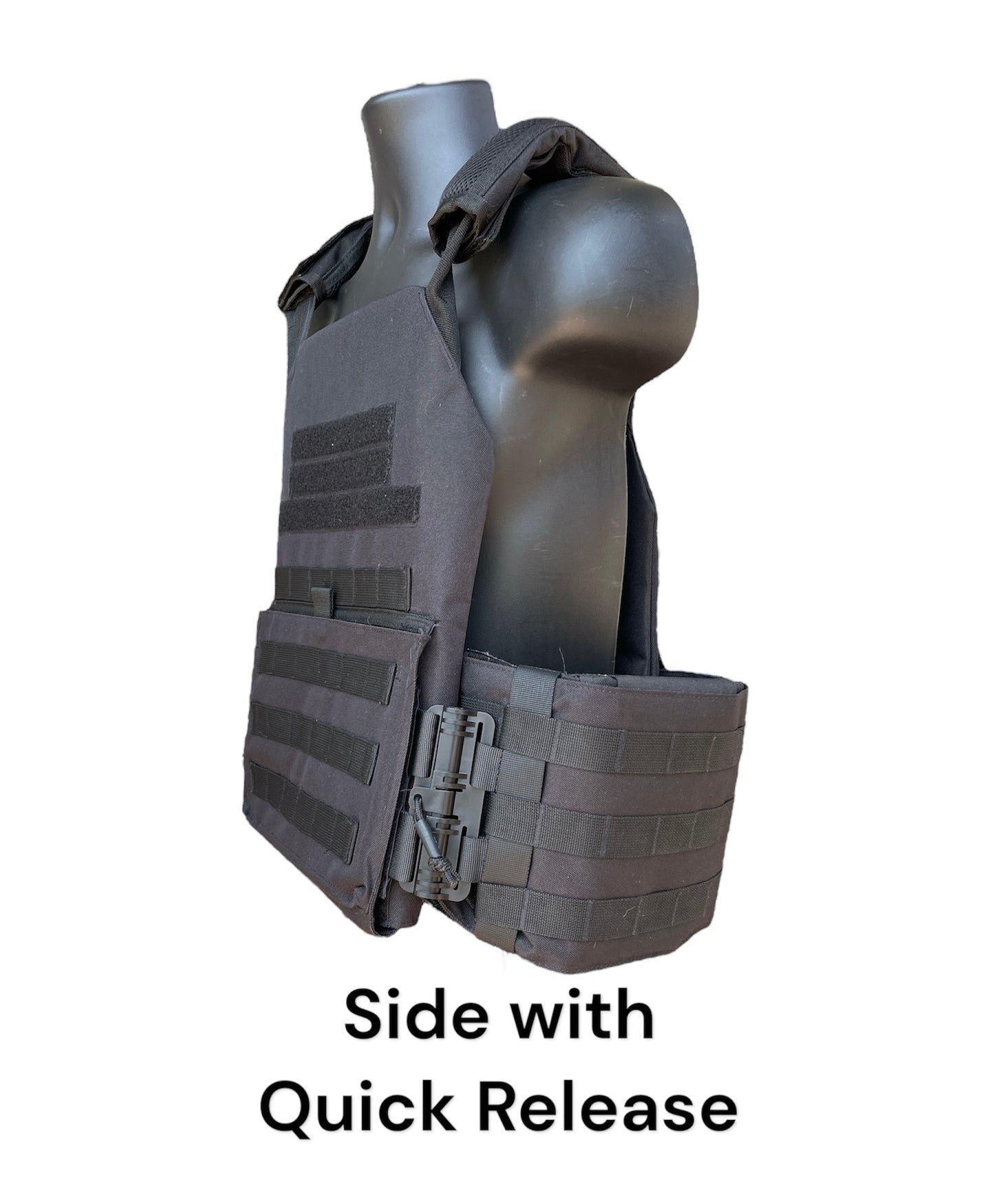 Extra Large 11"x14" Nylon Plate Carrier with Cummerbund and Quick Release Kit