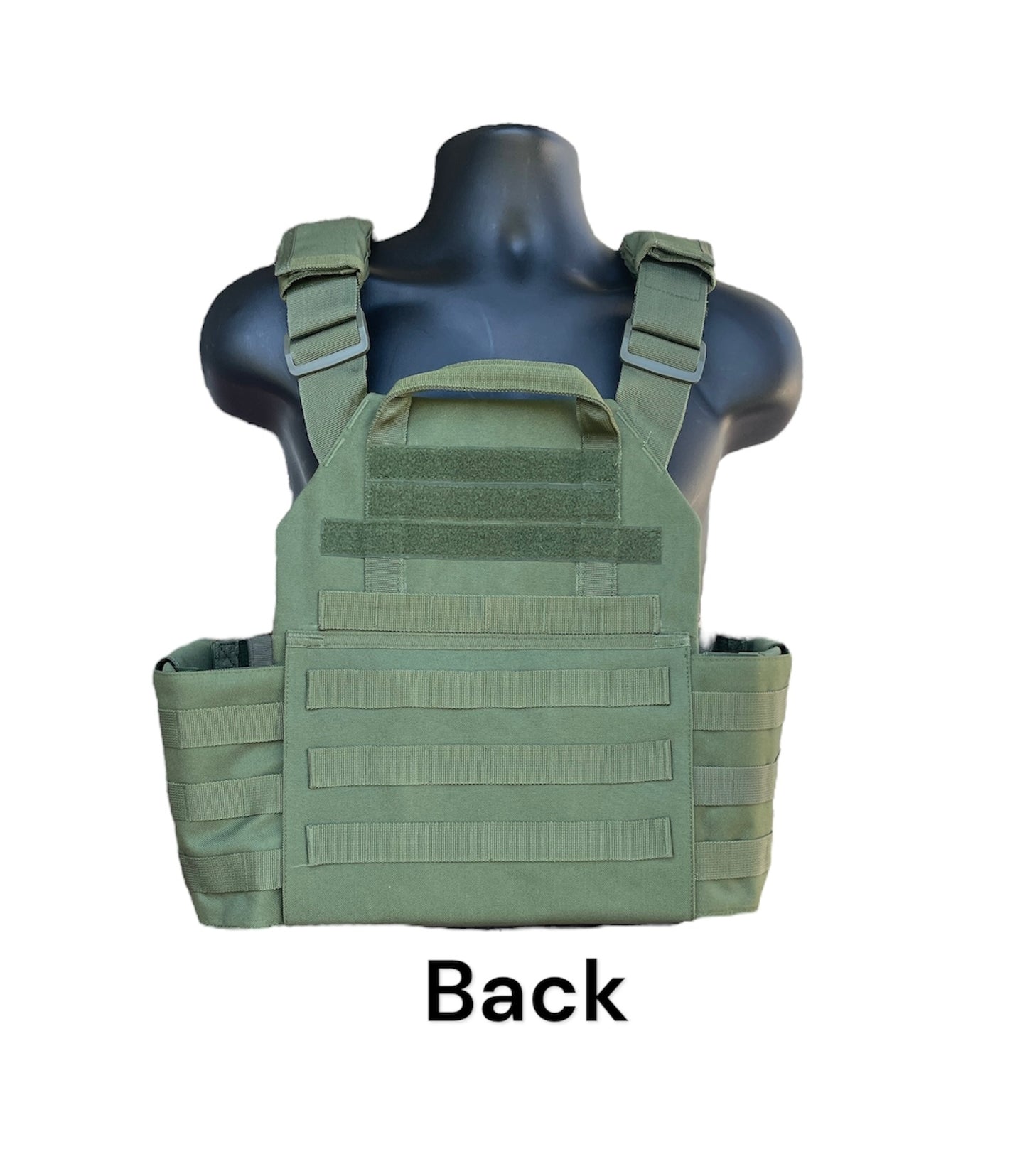Large Nylon Plate Carrier with Cummerbund and Quick Release Kit