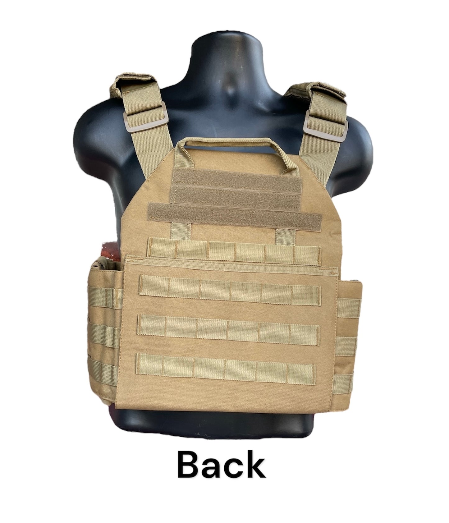 Large 10"x12" Nylon Plate Carrier with Cummerbund