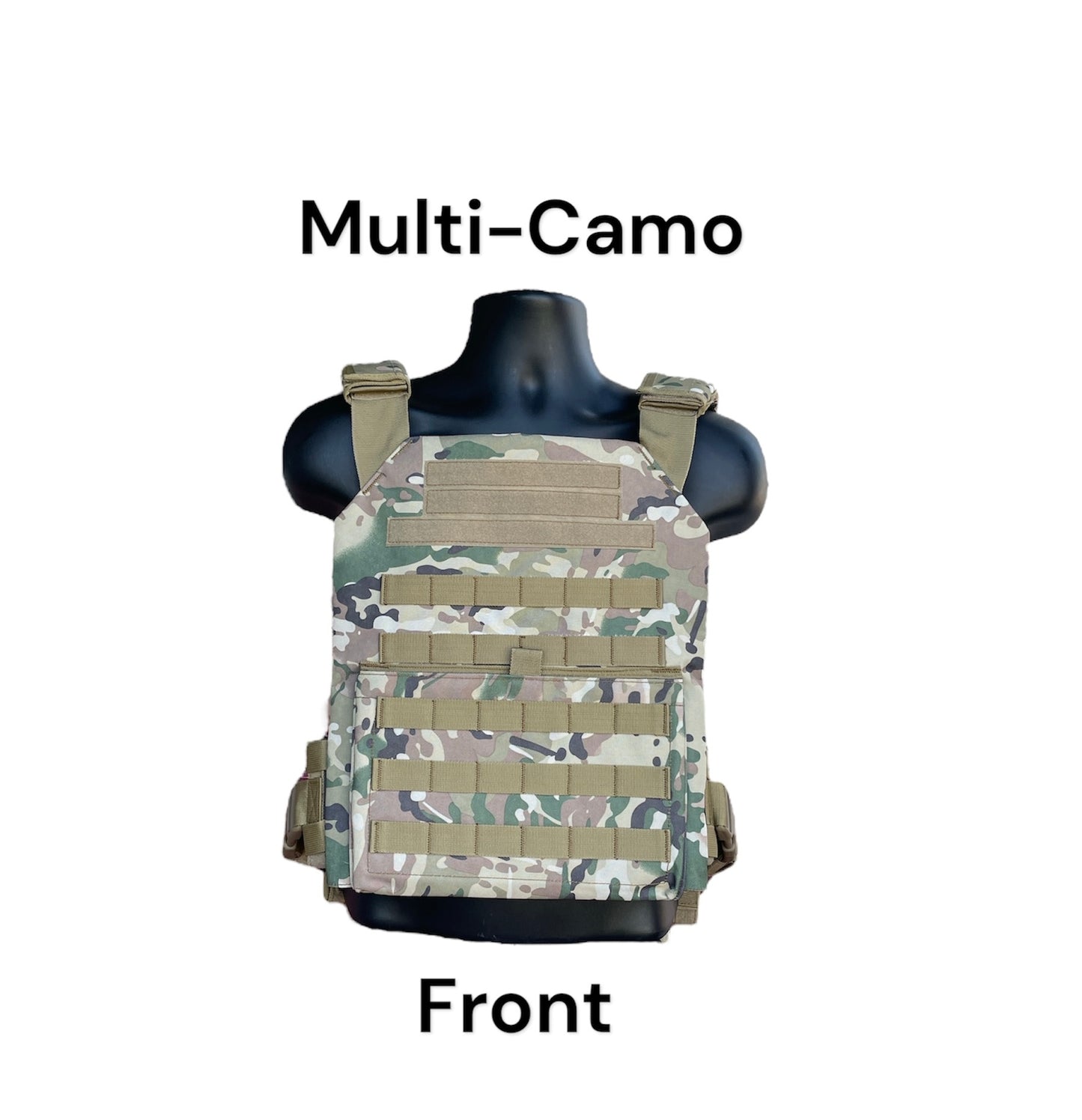 Extra Large 11"x14" Nylon Plate Carrier without Cummerbund