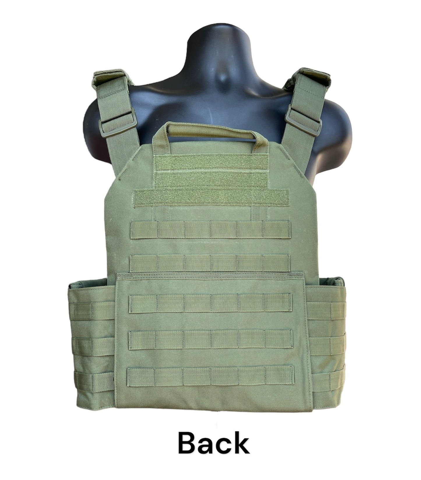 Extra Large 11"x14" Nylon Plate Carrier with Cummerbund and Quick Release Kit