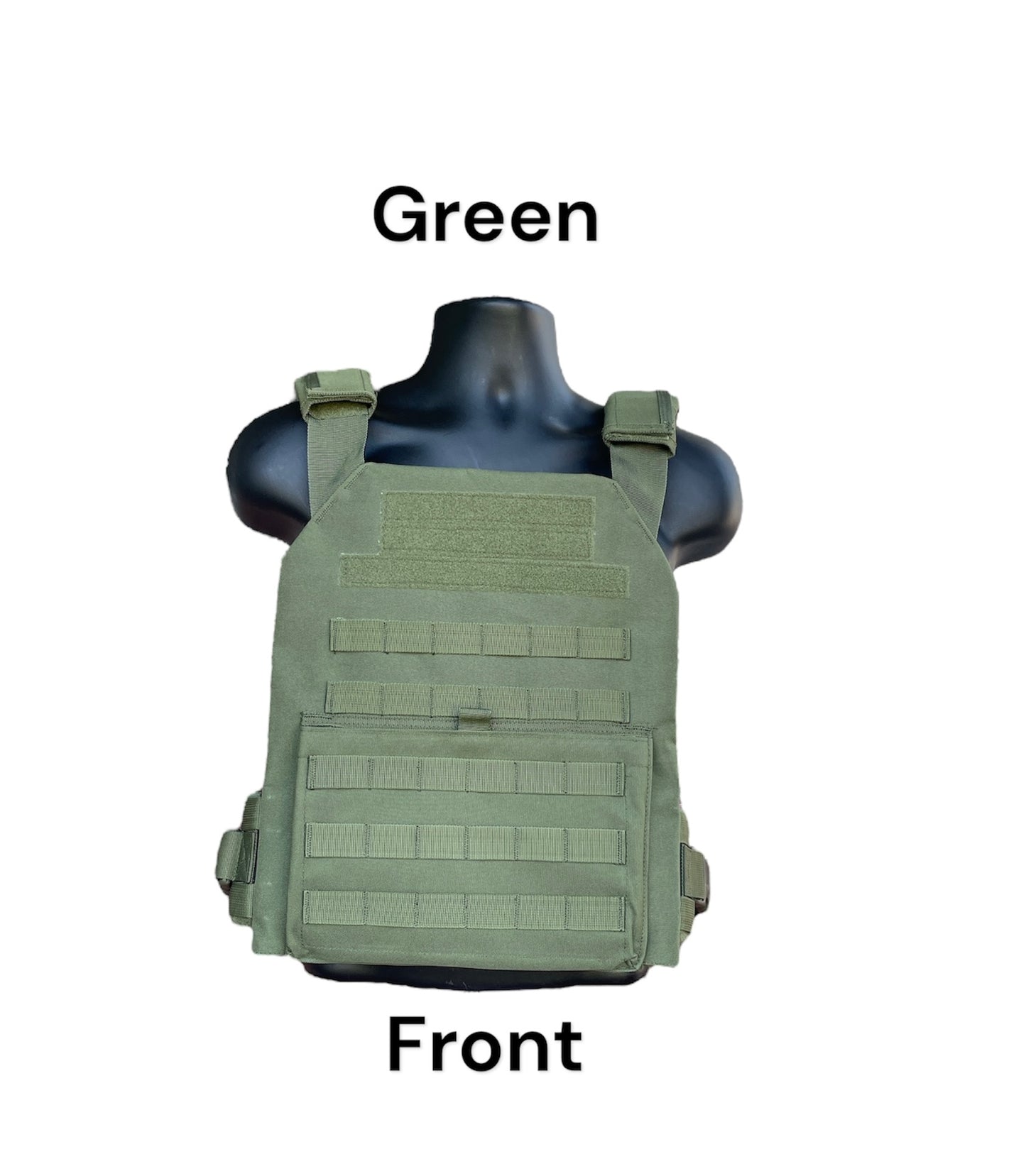 Extra Large 11"x14" Nylon Plate Carrier without Cummerbund