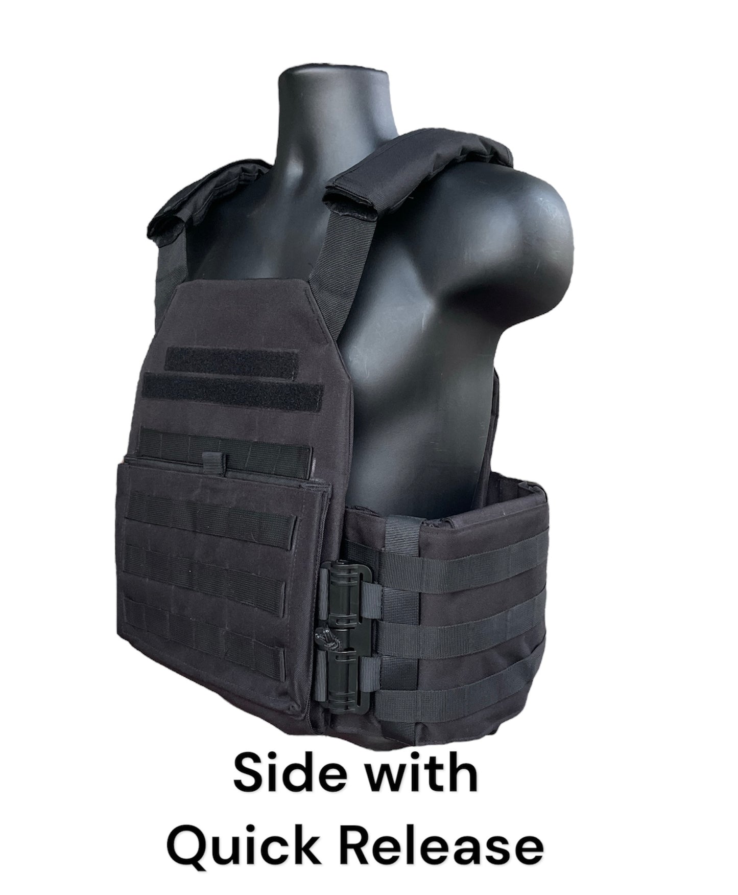 Large Nylon Plate Carrier with Cummerbund and Quick Release Kit