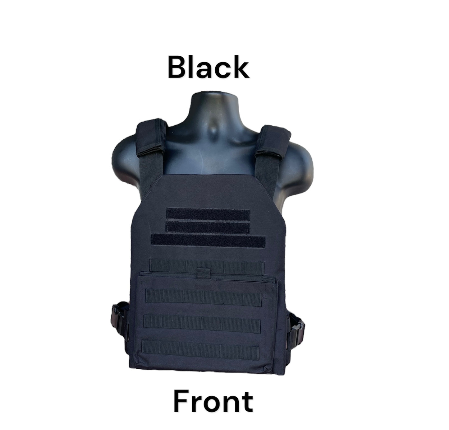 Extra Large 11"x14" Nylon Plate Carrier without Cummerbund