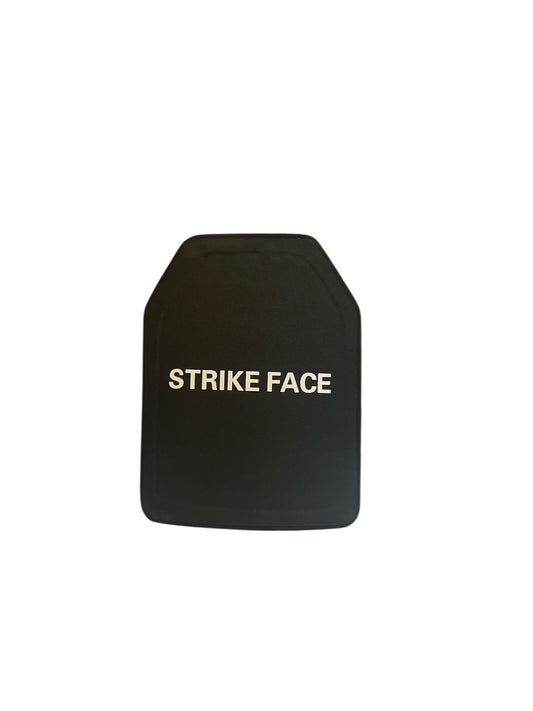 Level IV 11"x14" Shooter Cut Single Curve Hard Ballistic Plate