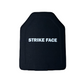 Level III NIJ Certified 8"x10" Shooter's Cut, Single Curve, Hard Ballistic Plate