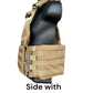 Large Nylon Plate Carrier with Cummerbund and Quick Release Kit