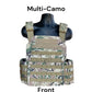 Extra Large 11"x14" Nylon Plate Carrier with Cummerbund