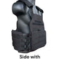 Large Nylon Plate Carrier with Cummerbund and Quick Release Kit