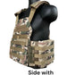 Large Nylon Plate Carrier with Cummerbund and Quick Release Kit