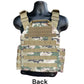 Large 10"x12" Nylon Plate Carrier with Cummerbund