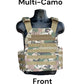 Large 10"x12" Nylon Plate Carrier with Cummerbund