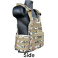 Large 10"x12" Nylon Plate Carrier with Cummerbund