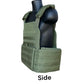 Extra Large 11"x14" Nylon Plate Carrier with Cummerbund