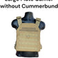 Large 10"x12" Nylon Plate Carrier without Cummerbund