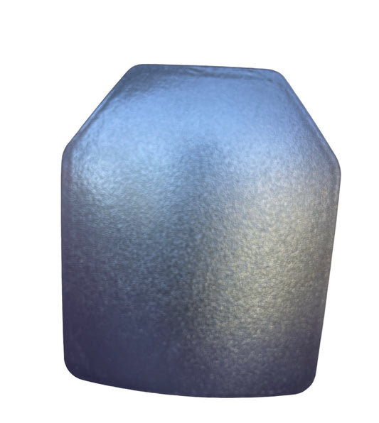Level III+/SRT 10"x12" Shooter's Cut Multi-Curve Polyurea Coating Hard Ballistic Plate