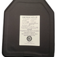 Level III NIJ Certified 10”x12” Shooter Cut Single Curve Hard Ballistic Plate